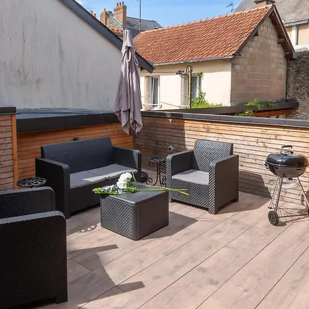 Vakantiehuis La Terrasse - Wifi - Parking - Gare *