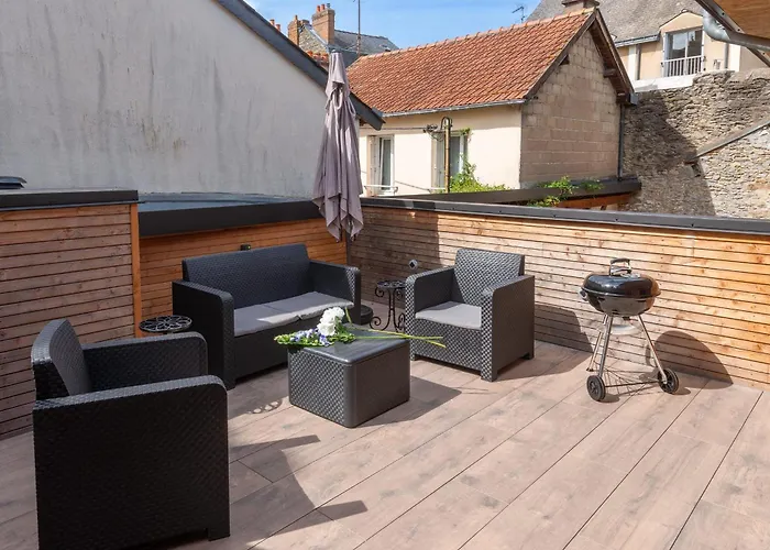 Vakantiehuis La Terrasse - Wifi - Parking - Gare *